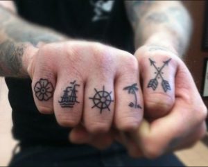 Minimalistic Finger Tattoos