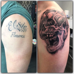 Name Cover Up Tattoos For Guys