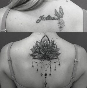 Name Cover Up Tattoos On Back