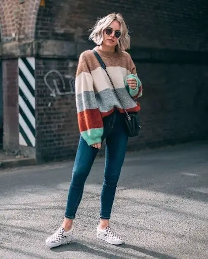 Oversized Sweater With Jeans