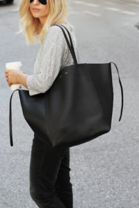 Black Oversized Tote Bag Styles