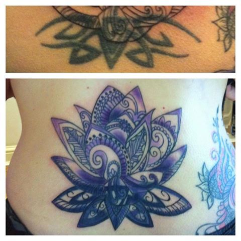 Lotus Lower Back Cover Up 