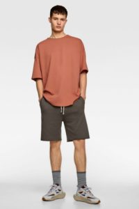 Oversized T Shirt With Chino Shorts