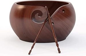 Wooden Yarn Bowl 