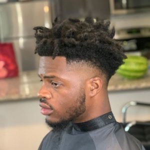Drop Fade with Dreads