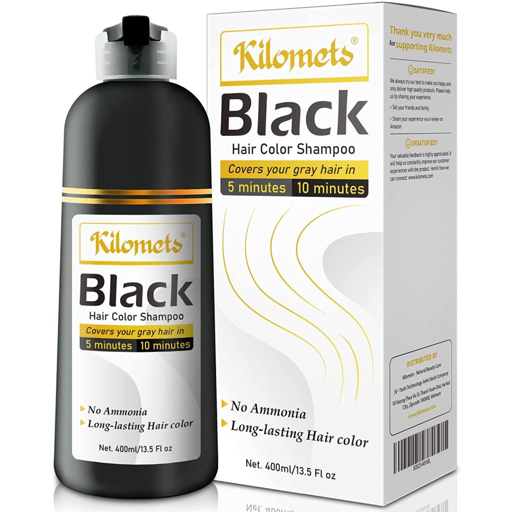 Kilomet's Black Hair Color Shampoo