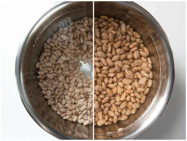 soaking beans
