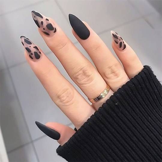 Black And Clear Matte