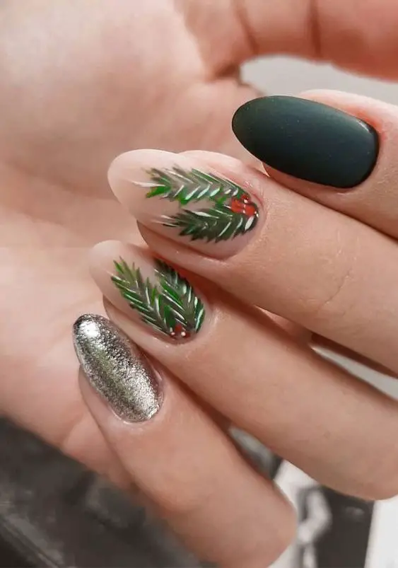 Christmas Festive Nails 