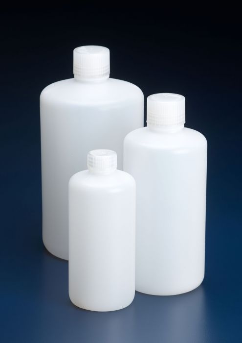 High-density polyethylene containers