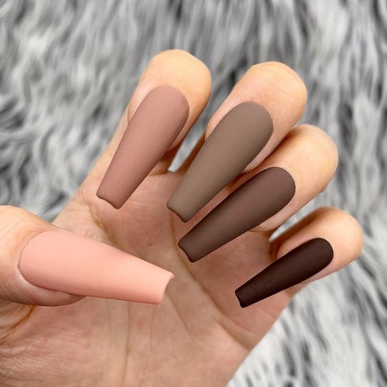 Matte Coffins With Earthy Tones 