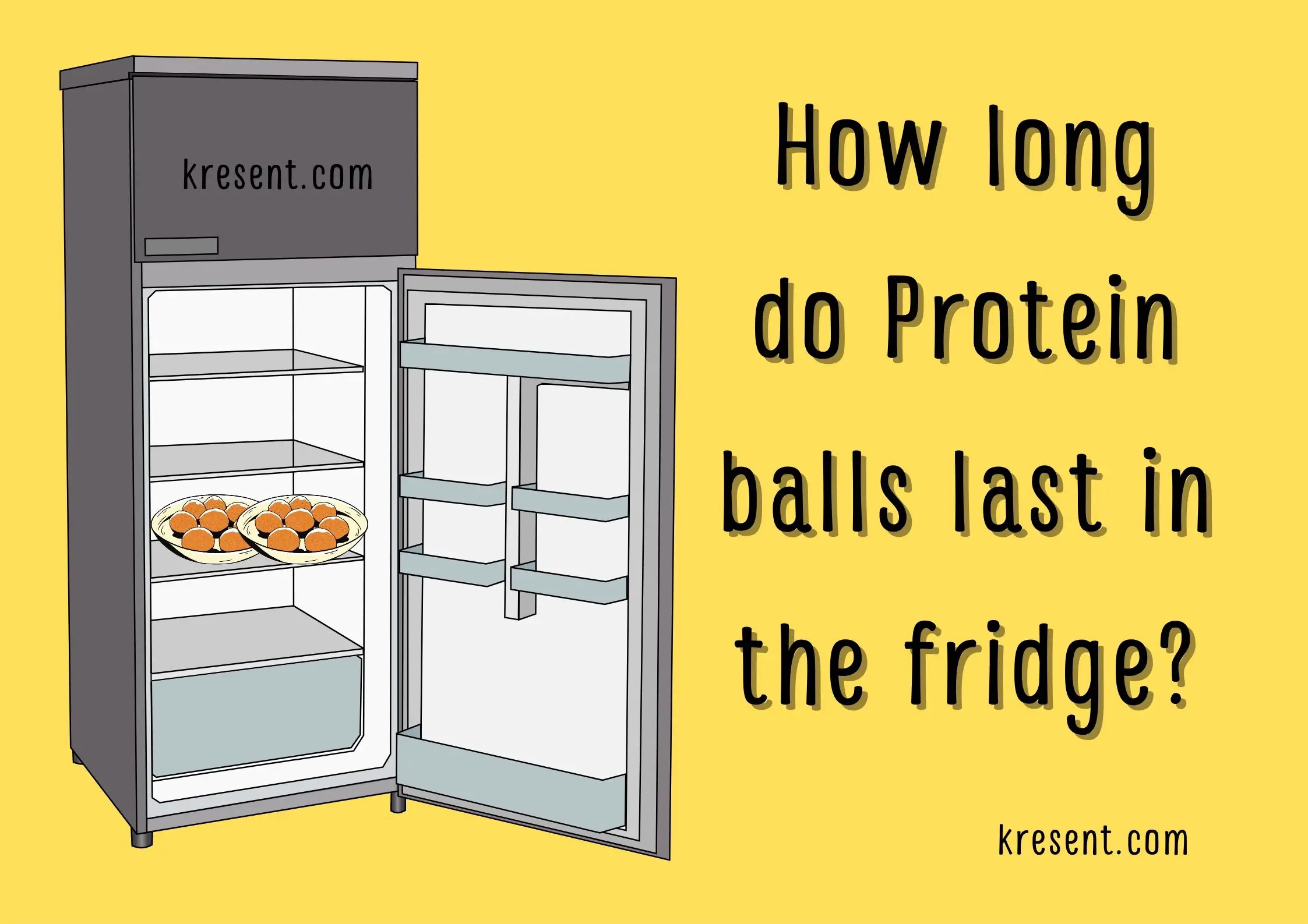 how long do protein balls last in the fridge