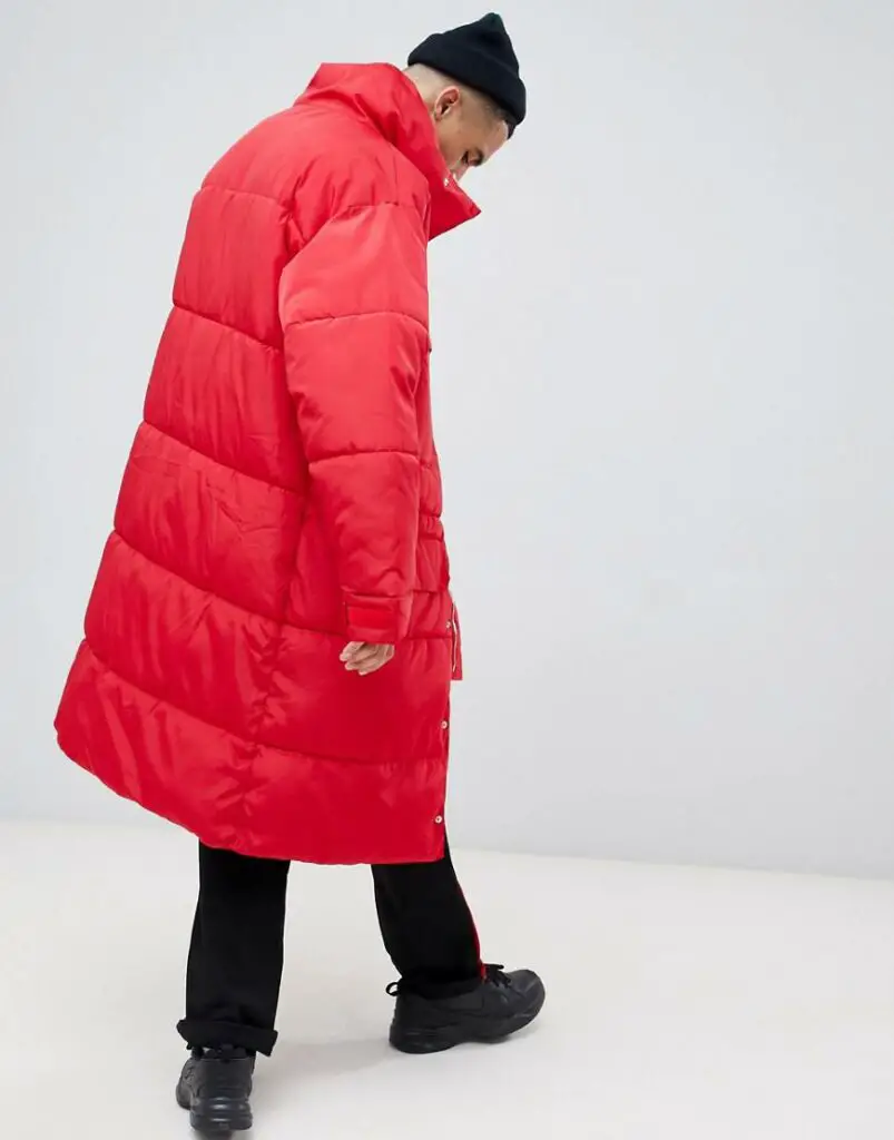 Calf Length Oversized Puffer Jacket Outfit