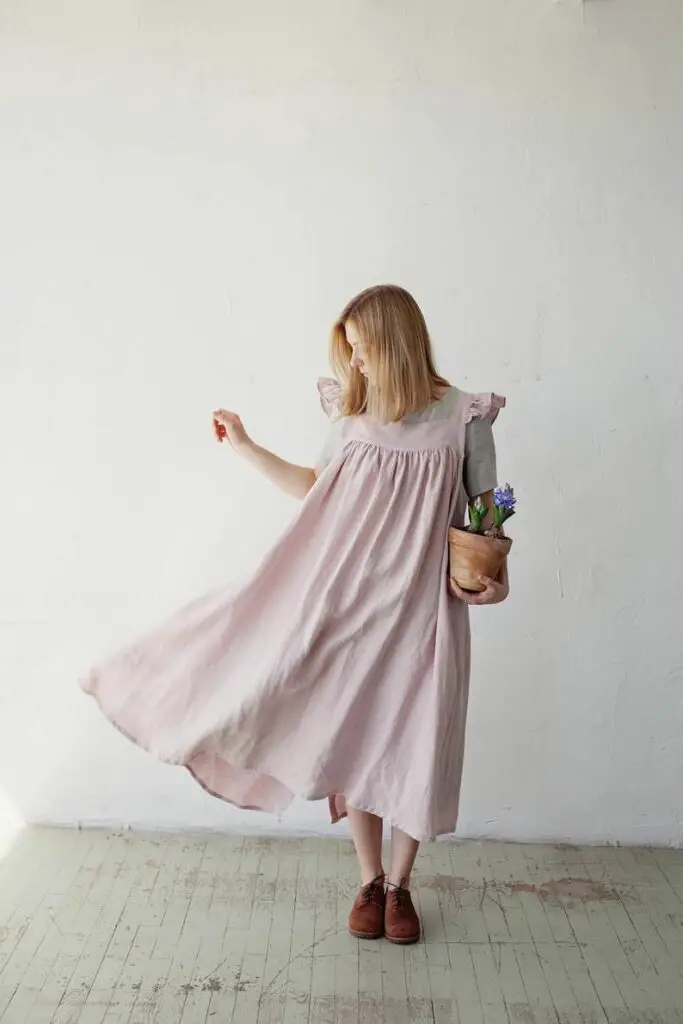 Cute Oversized Dress With Mega Sleeves