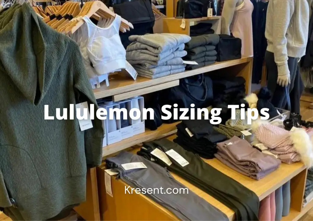 Lululemon sizing tips