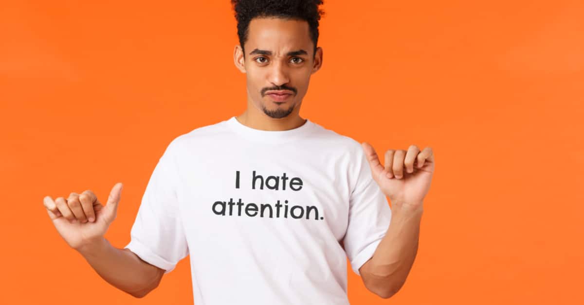 I hate attention while lie shirts ideas