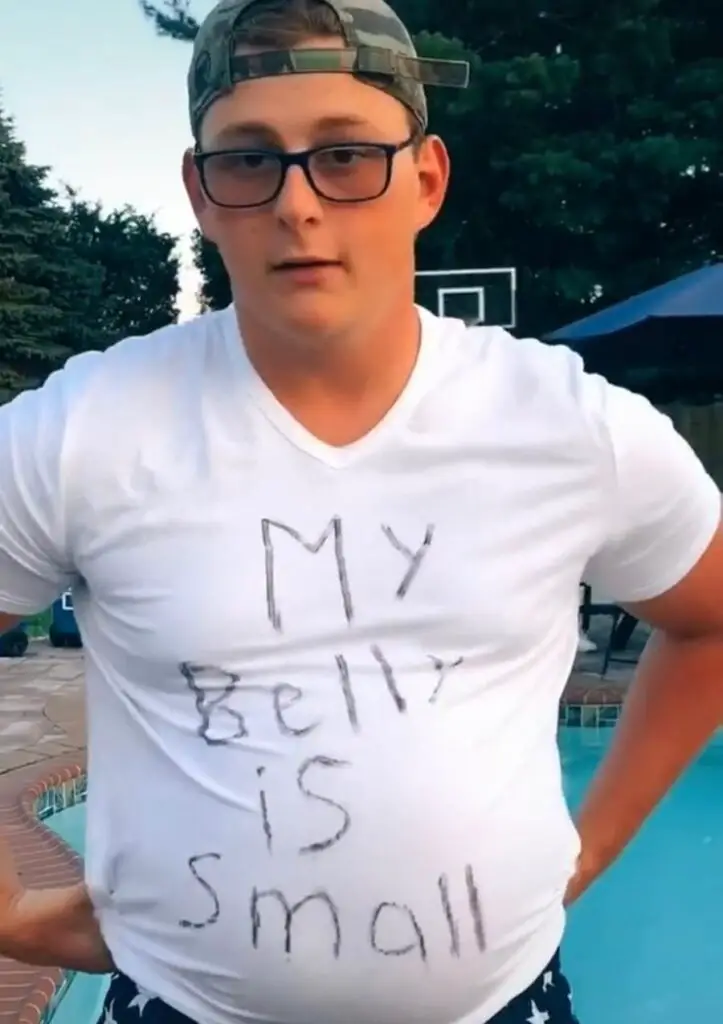 I have a small belly white lie shirts ideas