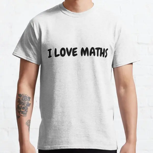 I love mathematics white lie shirts ideas