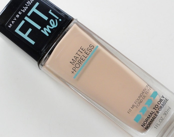 Maybelline Fit Me Matte and Poreless Liquid Foundation