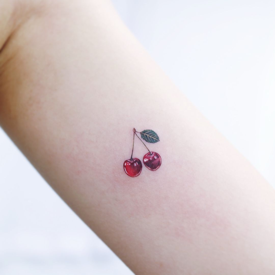 Tiny Fruit Tattoo