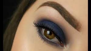 blue eyeshadow color to make brown eyes pop
