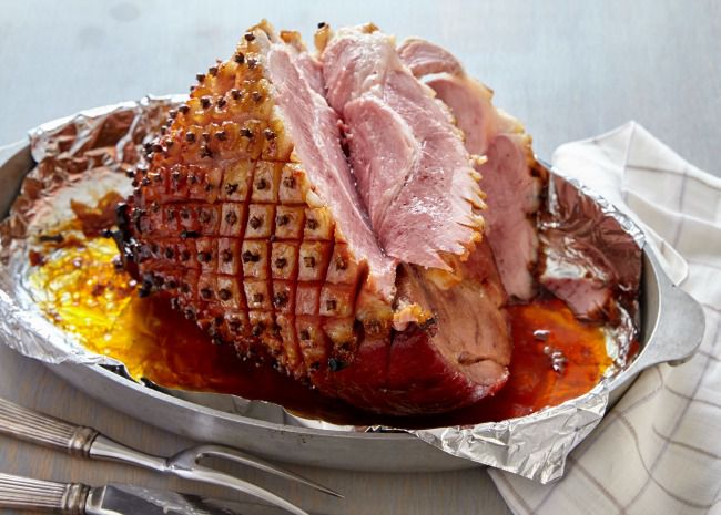 How long does it take to bake the ham in an oven roaster?