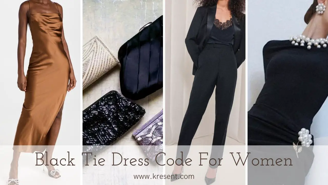 Black Tie Dress Code For Women
