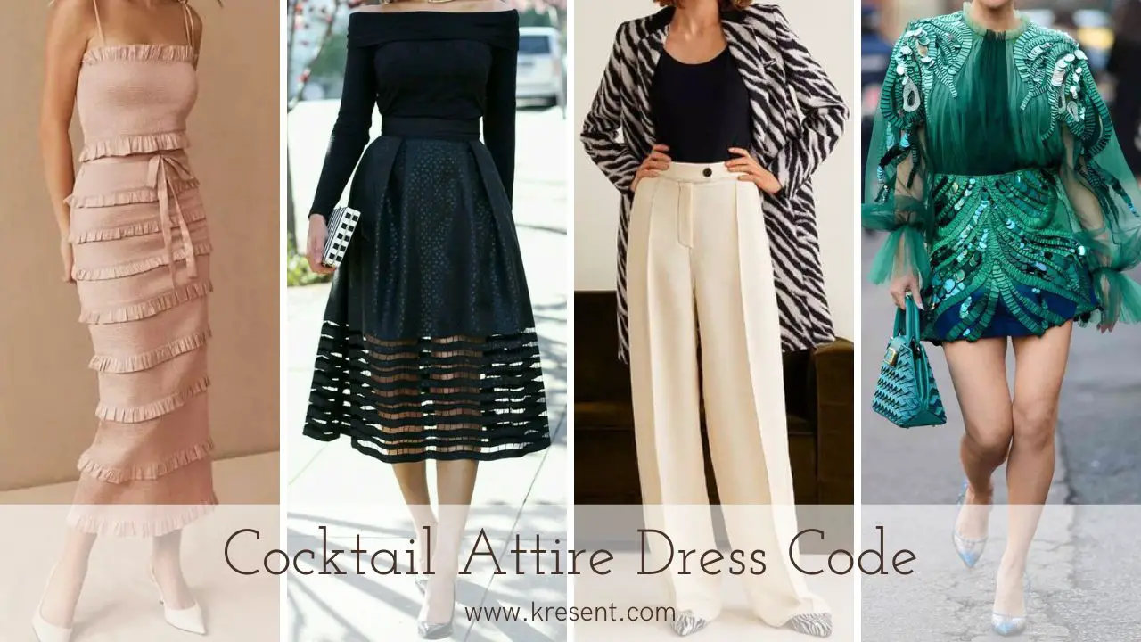 Cocktail Attire Dress Code For Women