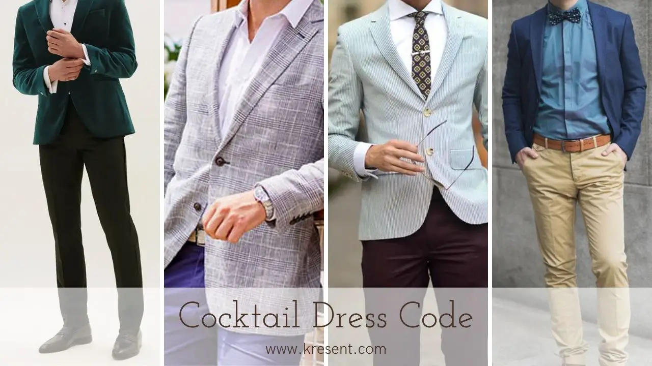 Cocktail Dress Code For Men 