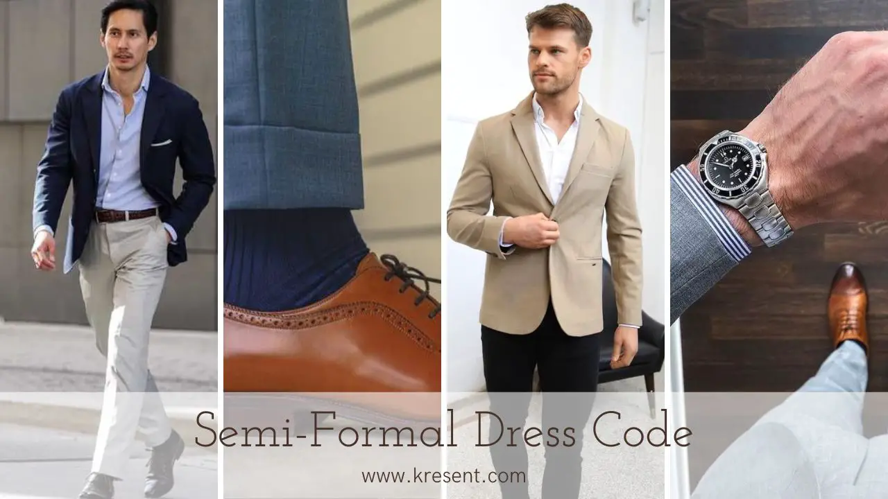 Semi-Formal Dress Code For Men 
