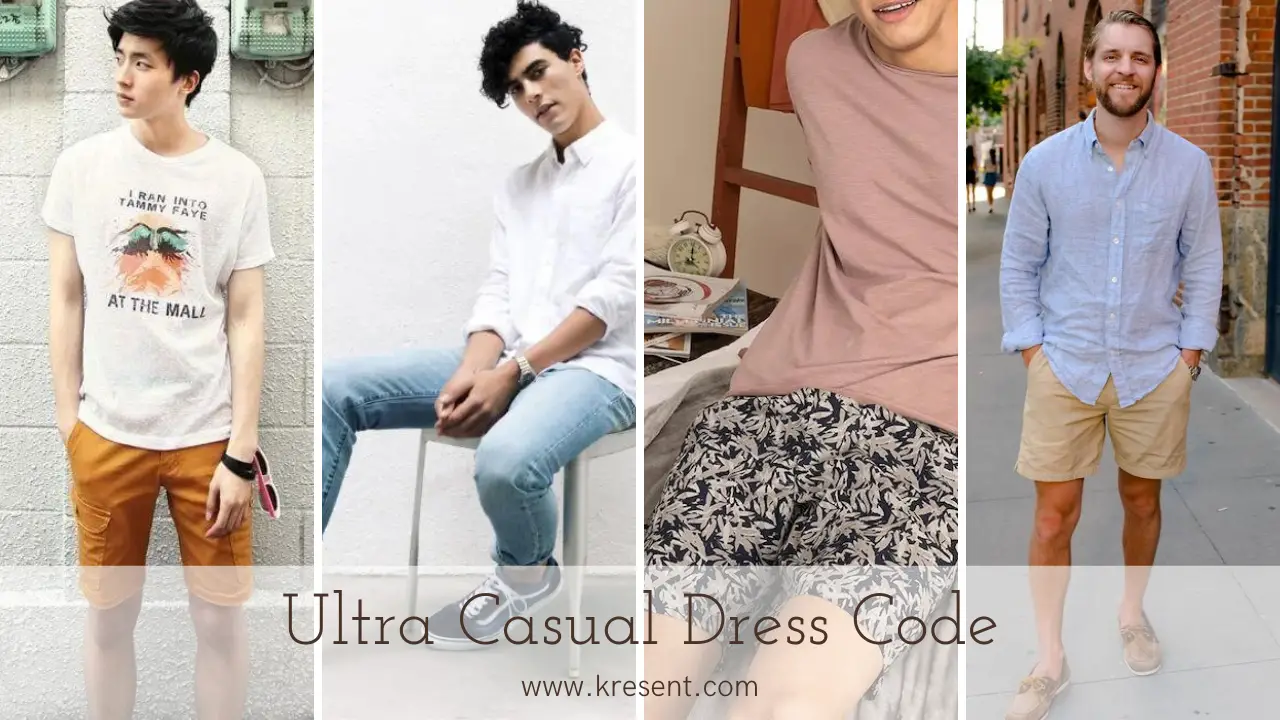 Ultra Casual Dress Code For Men 